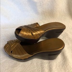 Cole Haan Nike Air Peep Toe Wedges